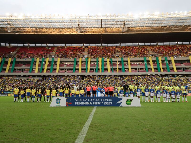Seleção Feminina enfrenta Argentina na Arena de Pernambuco em amistoso crucial