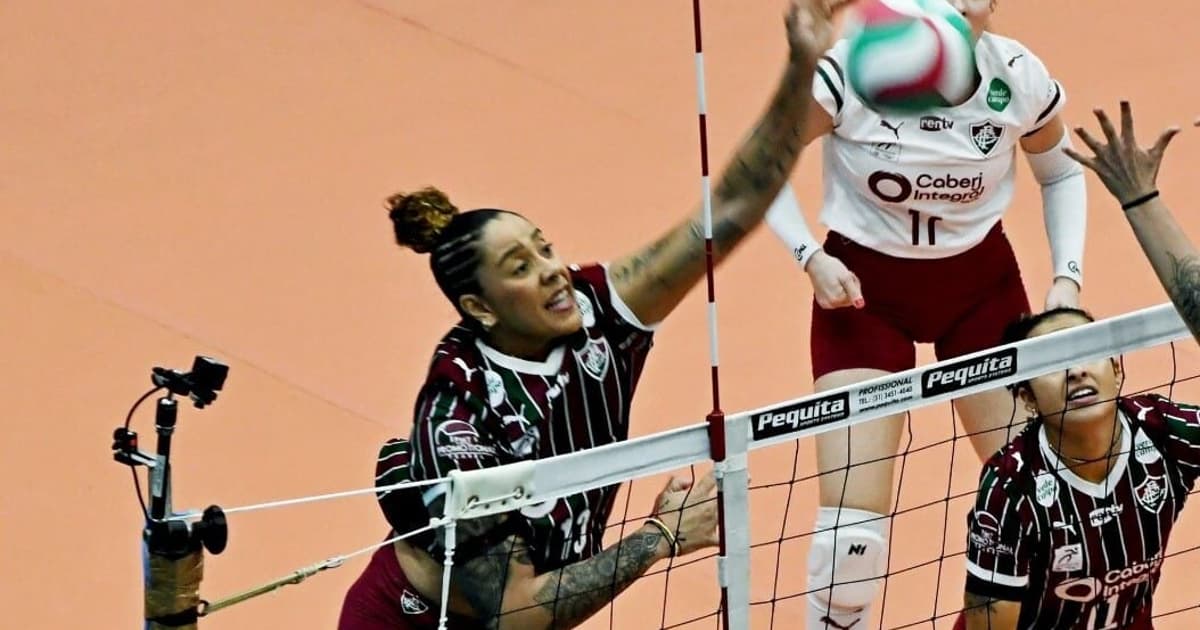 Fluminense garante o vice-campeonato no Carioca feminino de vôlei após derrota para o Sesc RJ Flamengo
