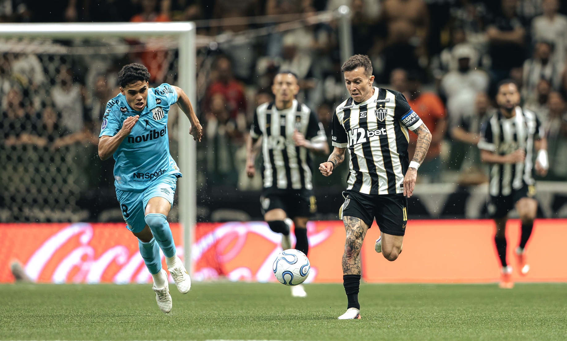 Atlético se prepara para duelo decisivo na Sul-Americana após confronto com o Santos
