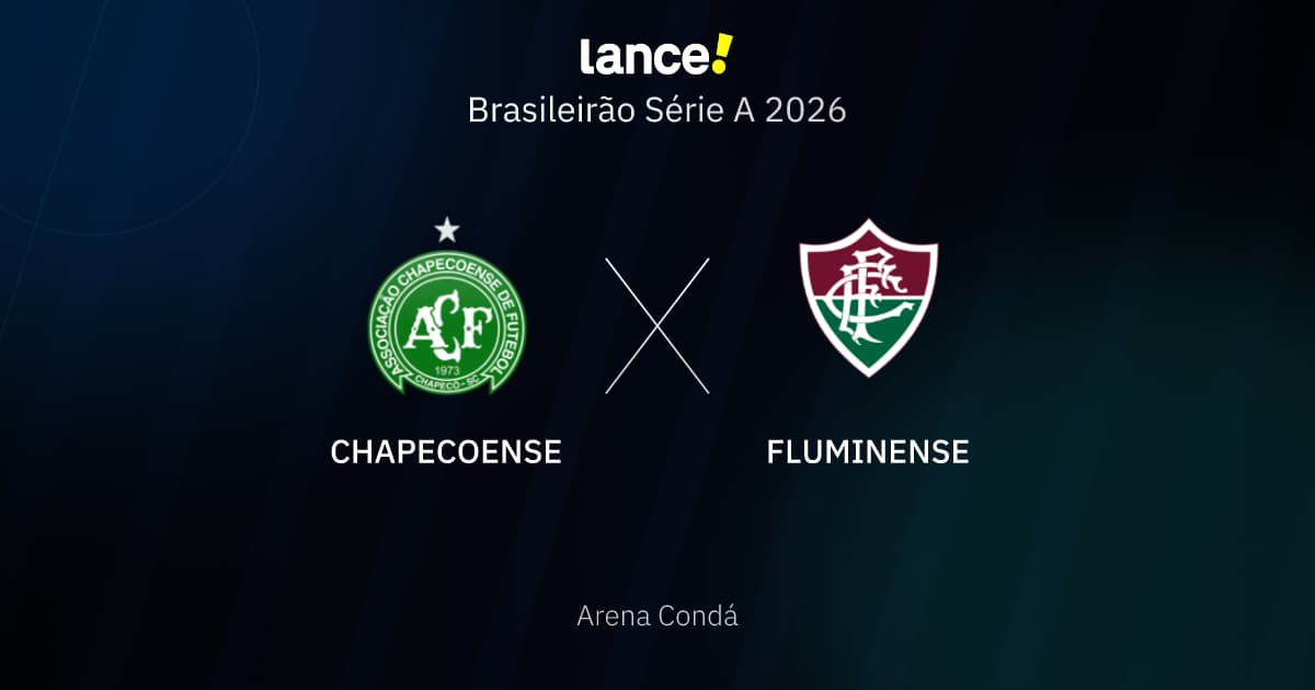 Chapecoense e Fluminense duelam na Arena Condá em jogo decisivo pelo Brasileirão 2026
