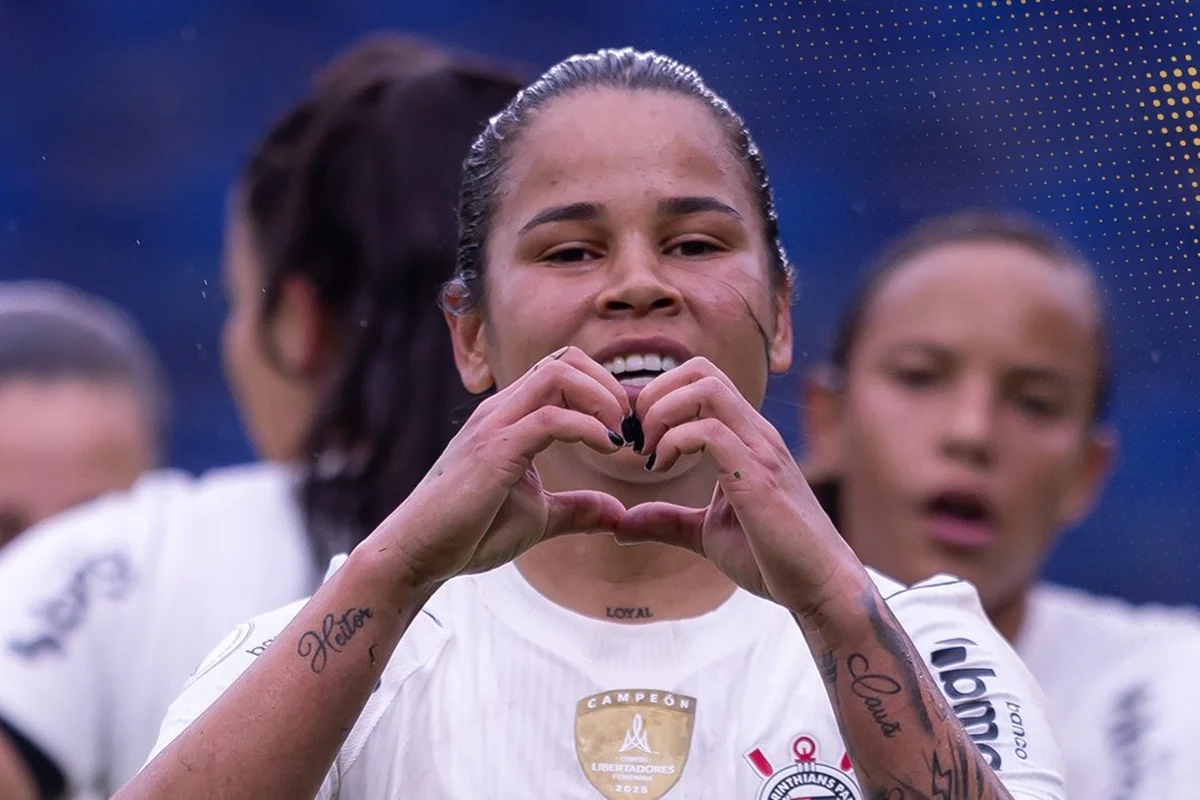 Corinthians domina Santa Fe com goleada de 5 a 1 na Libertadores Feminina