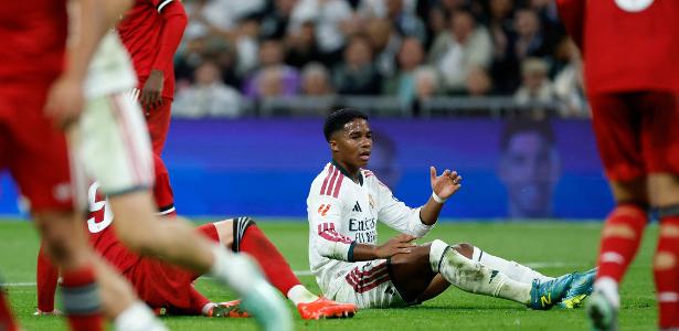 Real Madrid vence Sevilla sem Vini Jr. e mantém liderança na La Liga