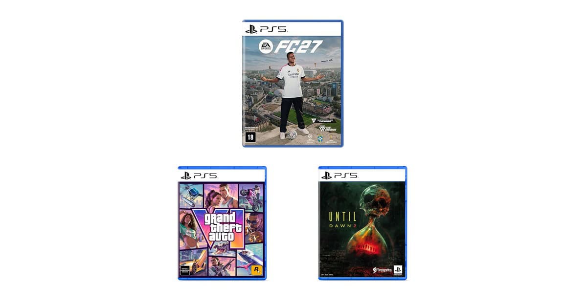 PS5: Três jogos imperdíveis para transformar sua coleção em 2026