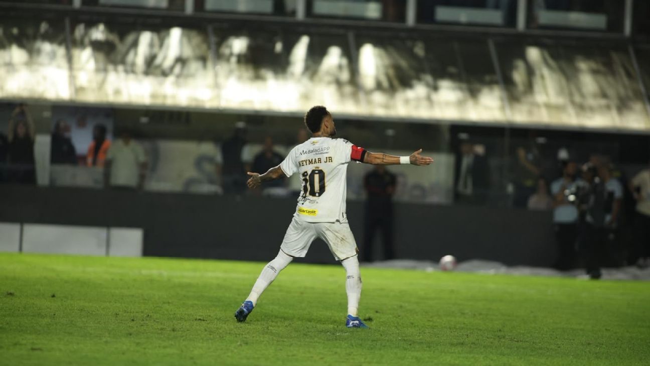 Neymar Brilha Mesmo no Empate entre Santos e Flamengo pelo Brasileirão