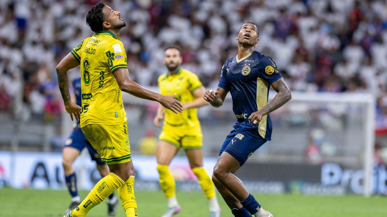 Bahia garante vaga na Libertadores com vitória dramática sobre Mirassol