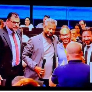 Presidente do ASA marca presença em evento do TST e destaca desafios do futebol alagoano