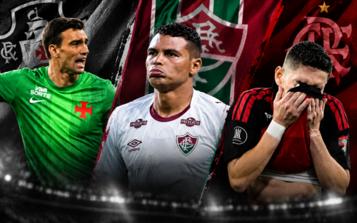 Três gigantes do futebol brasileiro caem em sequência nas competições internacionais