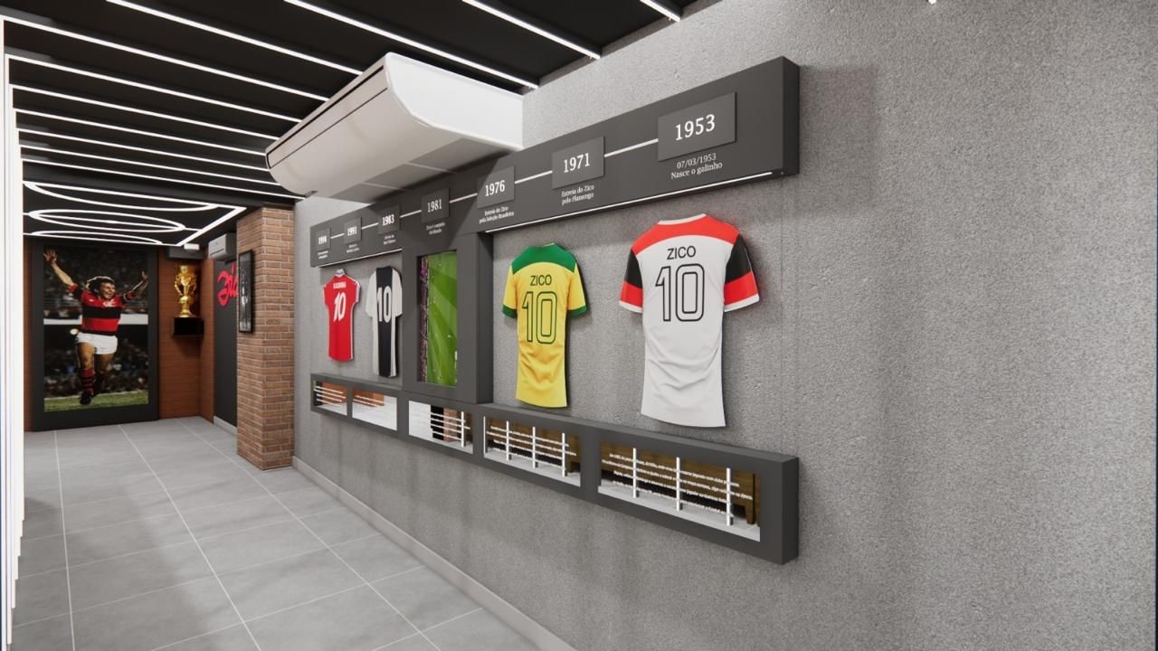 Inauguração do Quintal do Zico em Niterói promete agitar os fãs de futebol